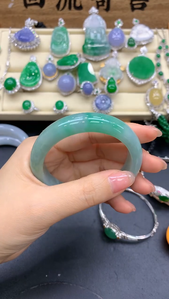 【闪购商品】翡翠手镯未镶嵌286-中国好珍宝