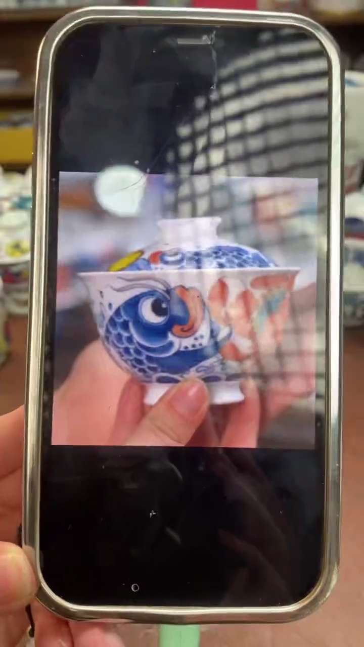 【闪购商品】盖碗连年有鱼老师高货景德镇昨明陶瓷