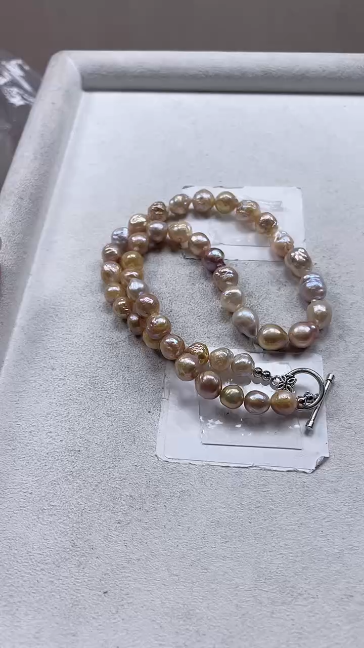 未镶嵌项链淡水珍珠【纯恬饰品】