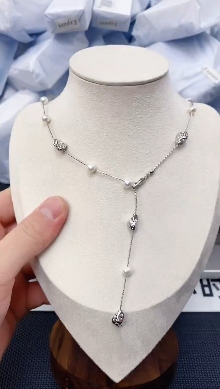 未镶嵌耳饰淡水珍珠xl1053