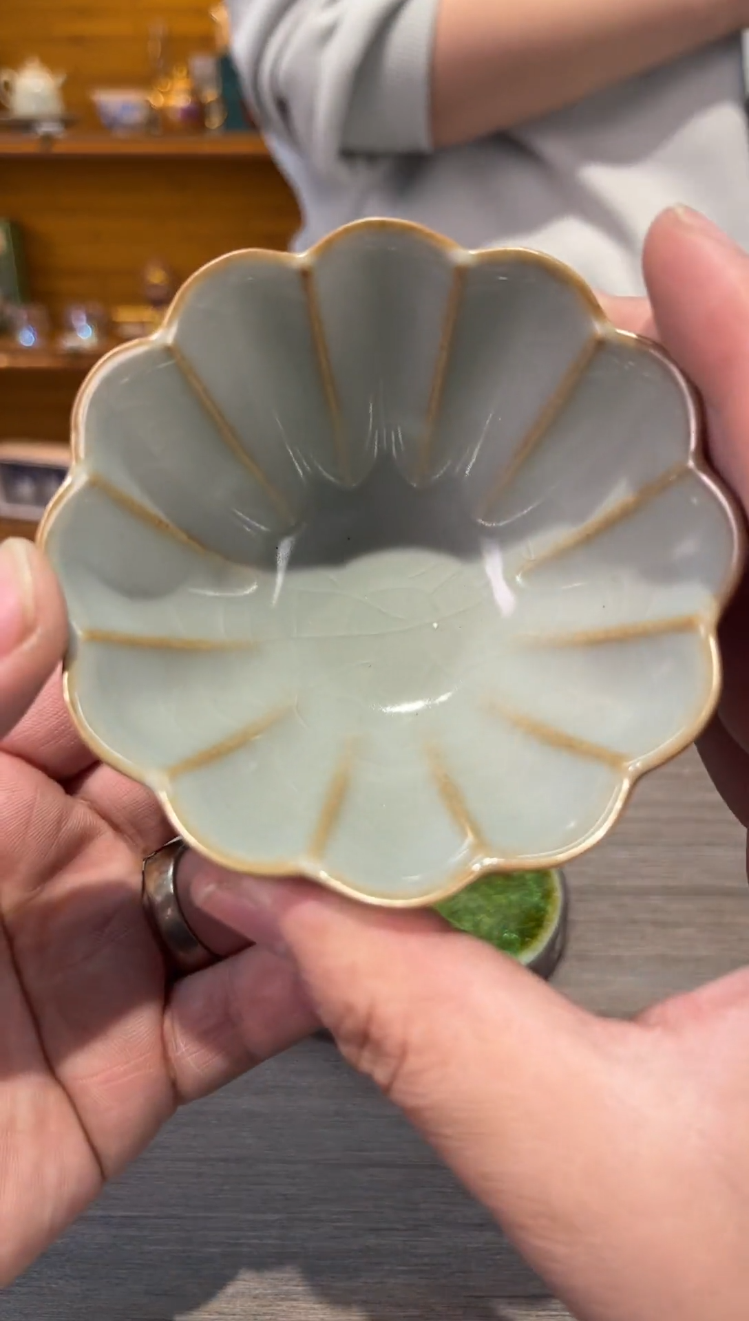 【闪购商品】青莲花杯茶具茶具