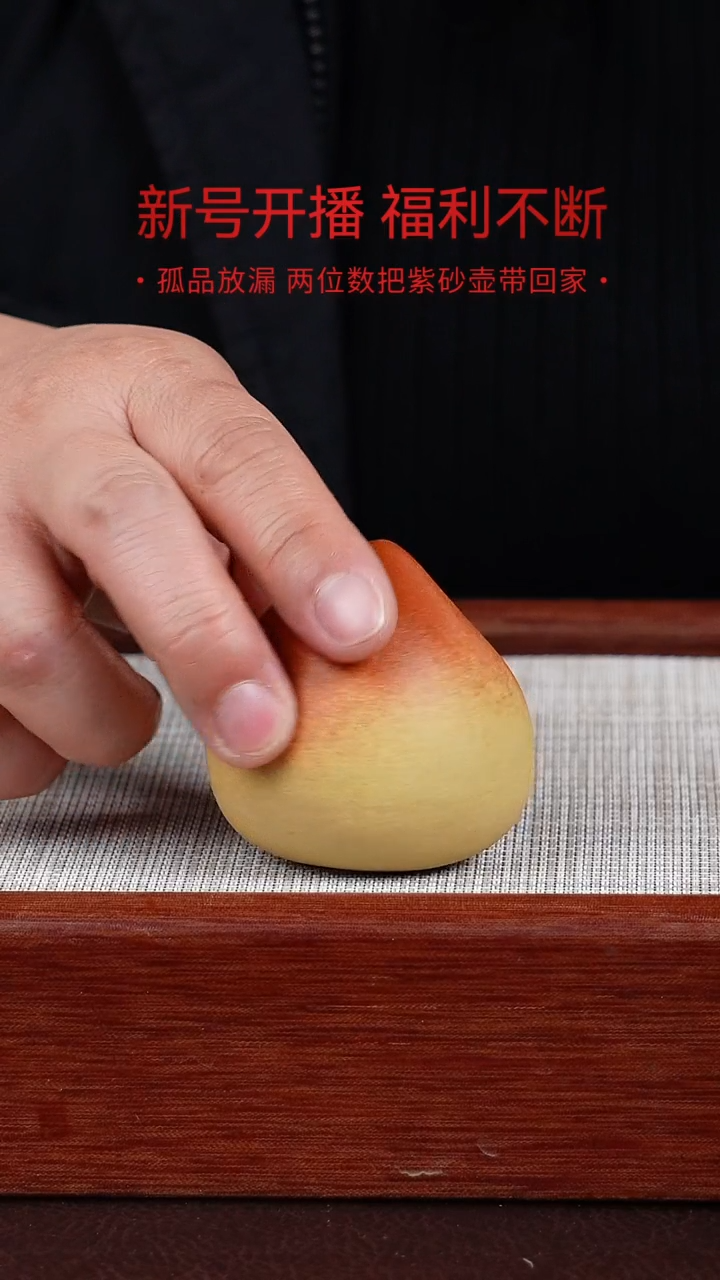 【闪购商品】朱泥茶宠宜兴紫砂壶 0122  C11