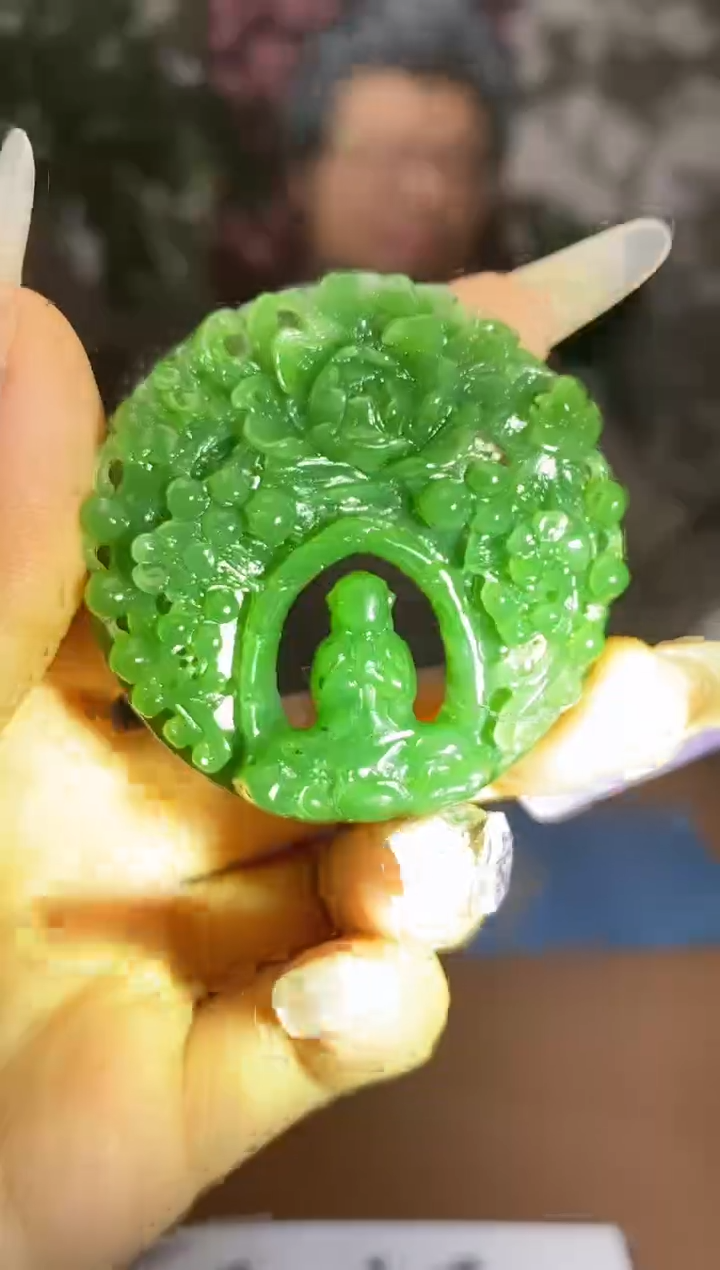 和田玉未镶嵌颈饰A636