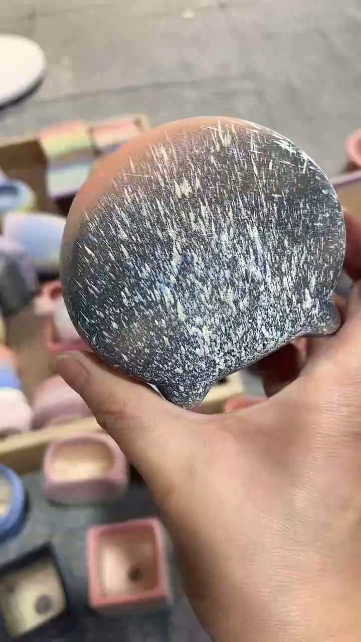 麦饭石粗陶多肉花盆