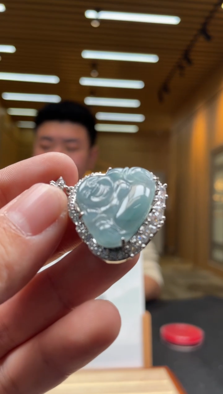 【闪购商品】翡翠颈饰未镶嵌********663