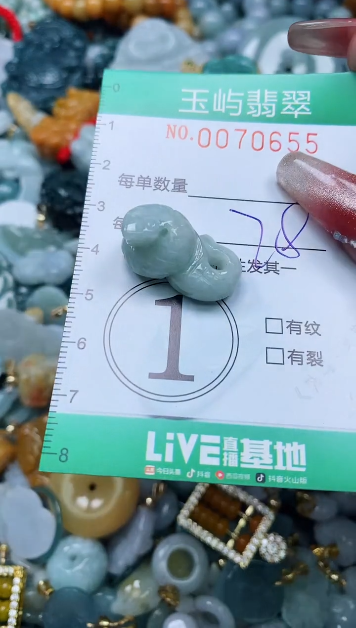 【闪购商品】翡翠颈饰未镶嵌闪购0070655