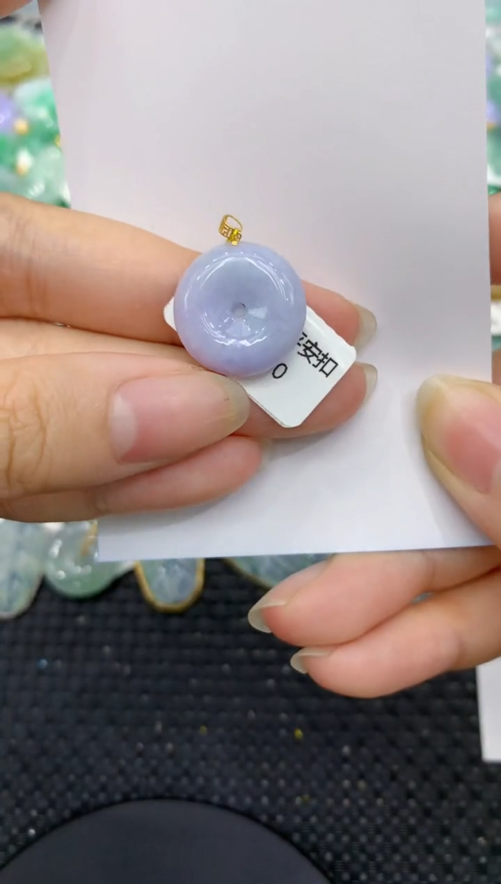 【闪购商品】翡翠颈饰18K金镶嵌8888888888