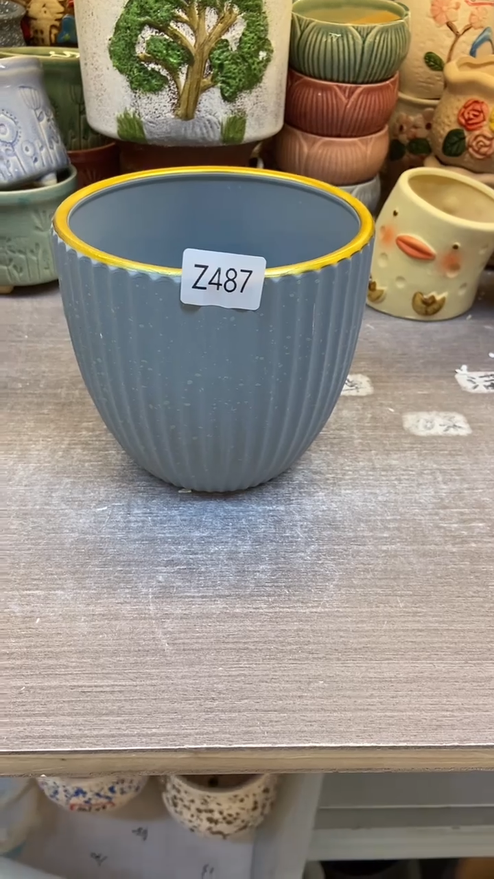 @@陶瓷多肉花盆Z487