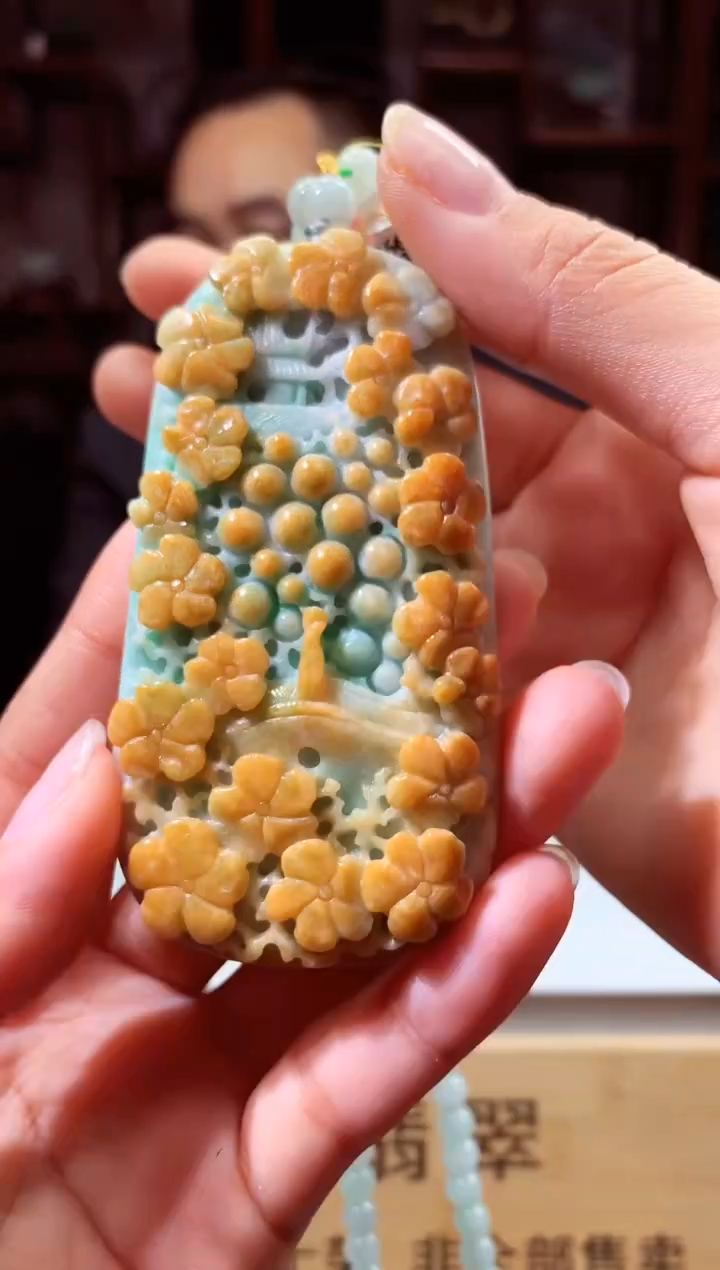 【闪购商品】定制翡翠未镶嵌L-@@YDWXJ21400072