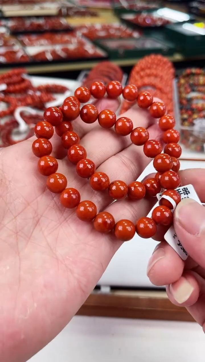 【闪购商品】南红玛瑙瓦西手串9+未镶嵌（多样式发其一）