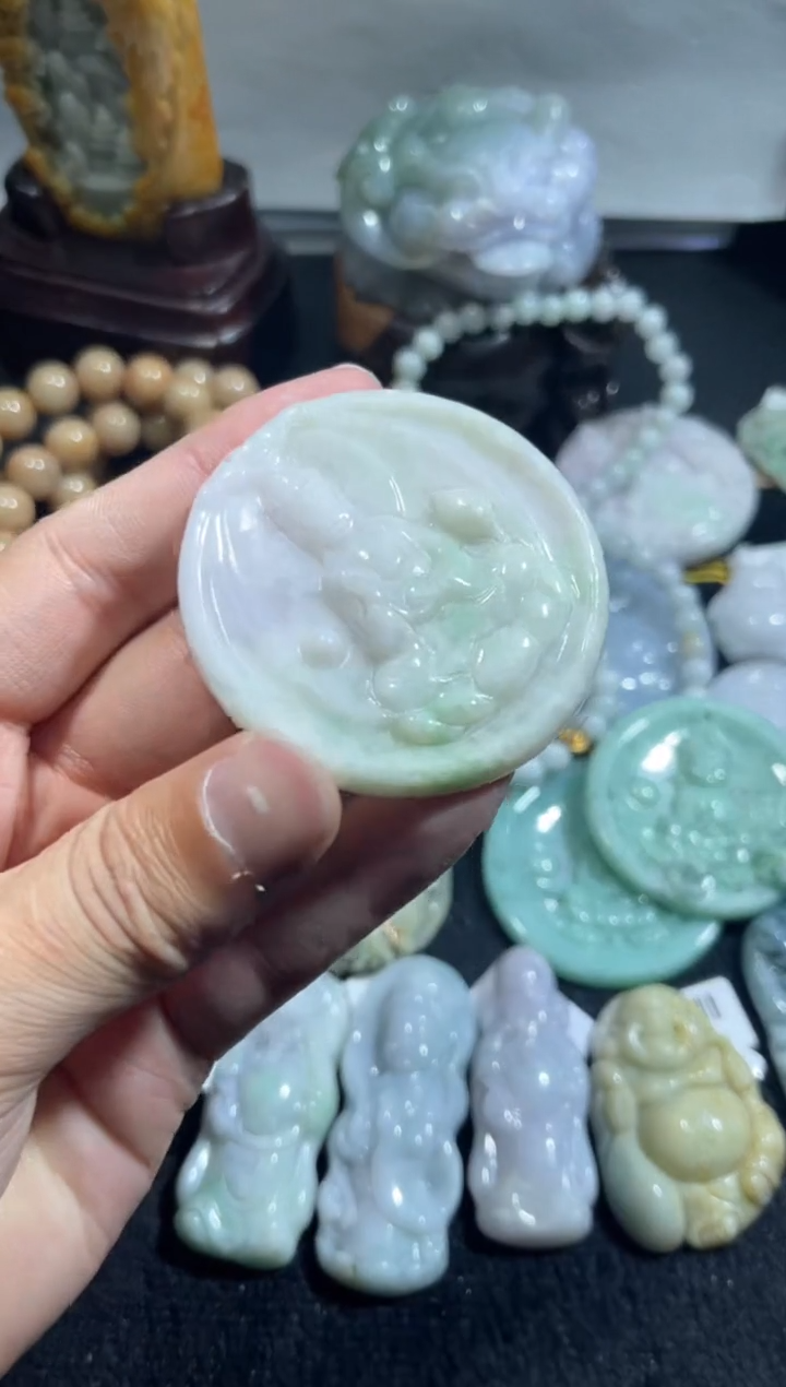 【闪购商品】翡翠颈饰未镶嵌00019280