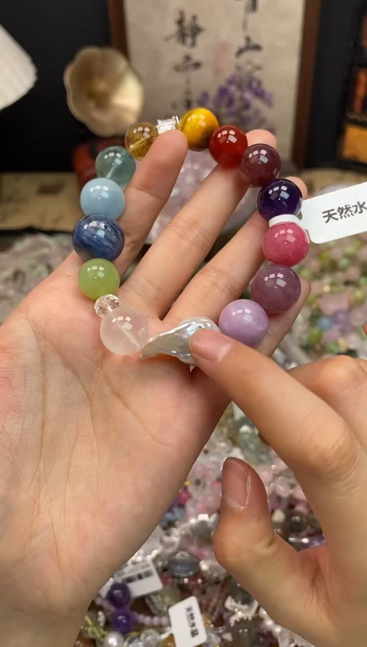 水晶手链未镶嵌336手串