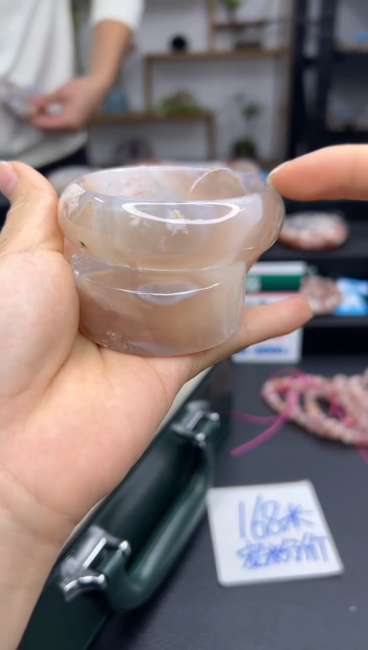 【闪购商品】石英质玉手镯未镶嵌A1161(58圈赠送镯心)