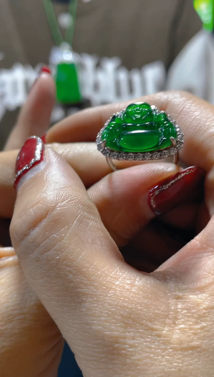 【闪购商品】定制翡翠未镶嵌天然A货翡翠假一罚四（多样性发货）