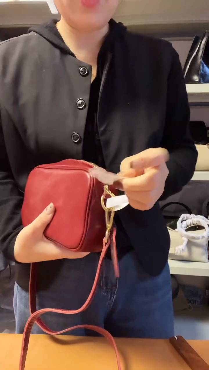 牛皮（革）高端订制时尚百搭女士手提斜跨包