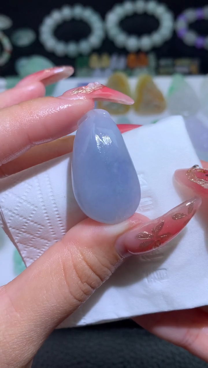 定制翡翠未镶嵌毛货