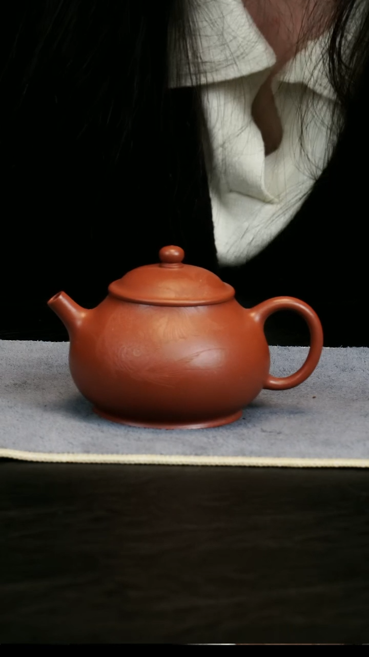 【闪购商品】紫砂茶壶明示潘壶小红泥