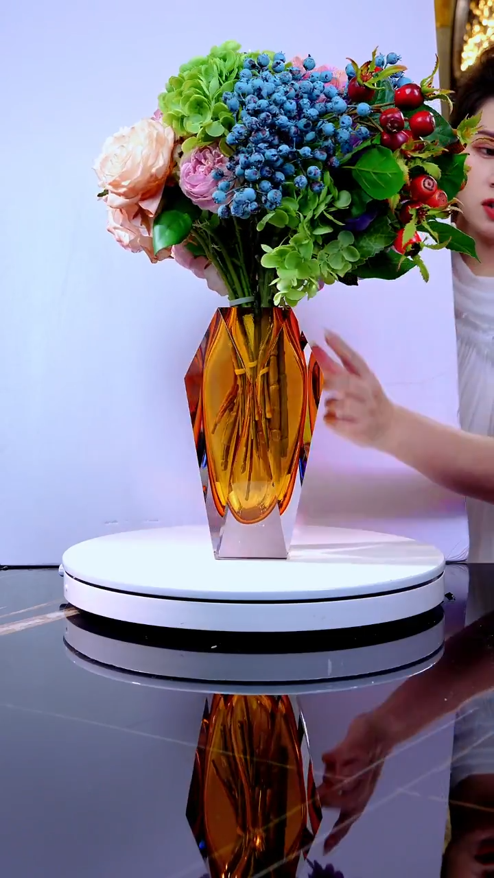 琉璃摆件AJ1010043琉璃艺术花器