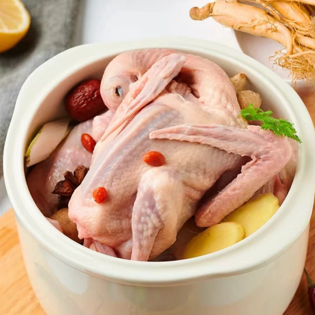 李【买5送1】农家散养土鸽子新鲜宰杀液氮速冻 顺丰冷链发货带内脏