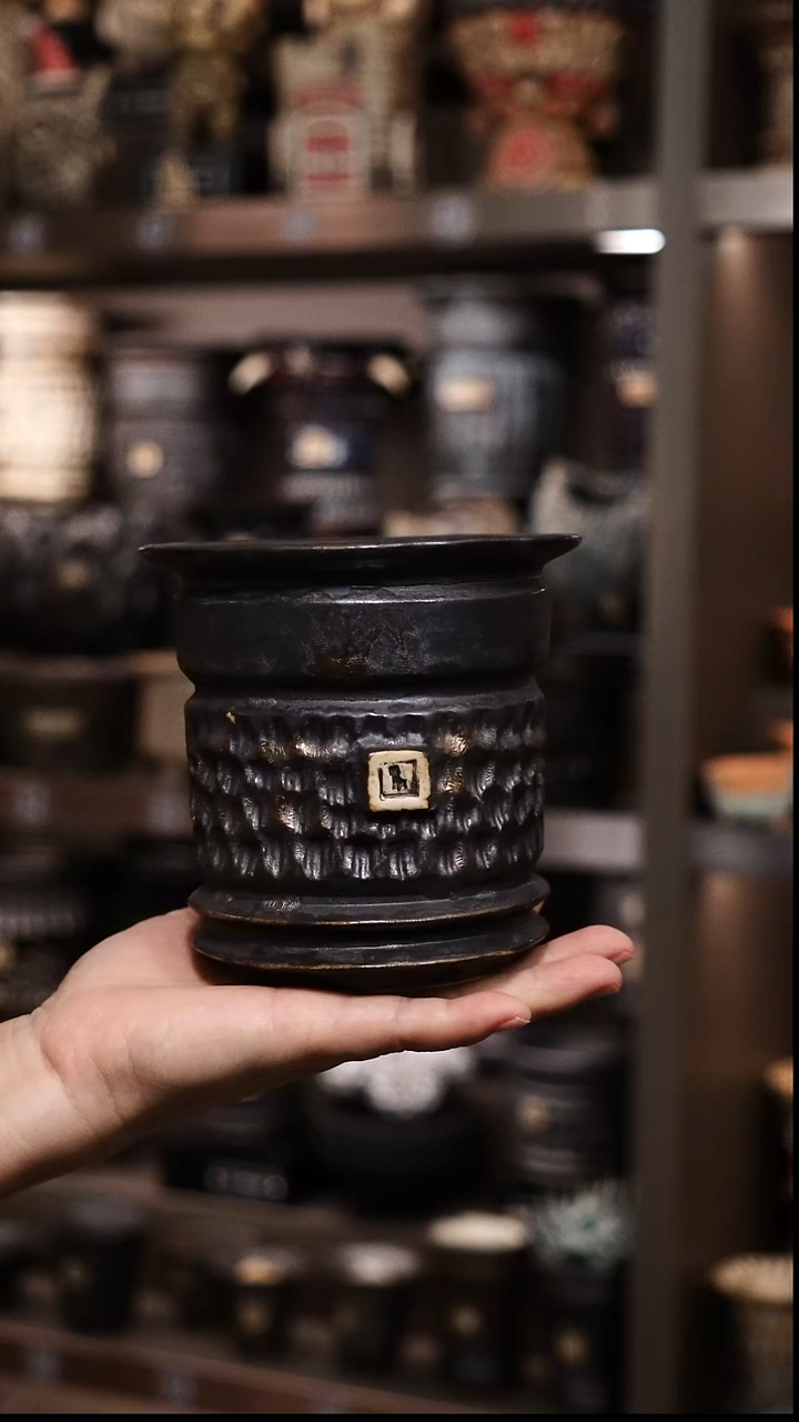 用****9 泰国进口手工花盆个性创意花盆