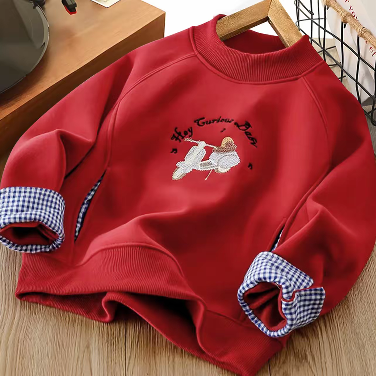 【小马童装】-2026新年款电动车刺绣年服-25223