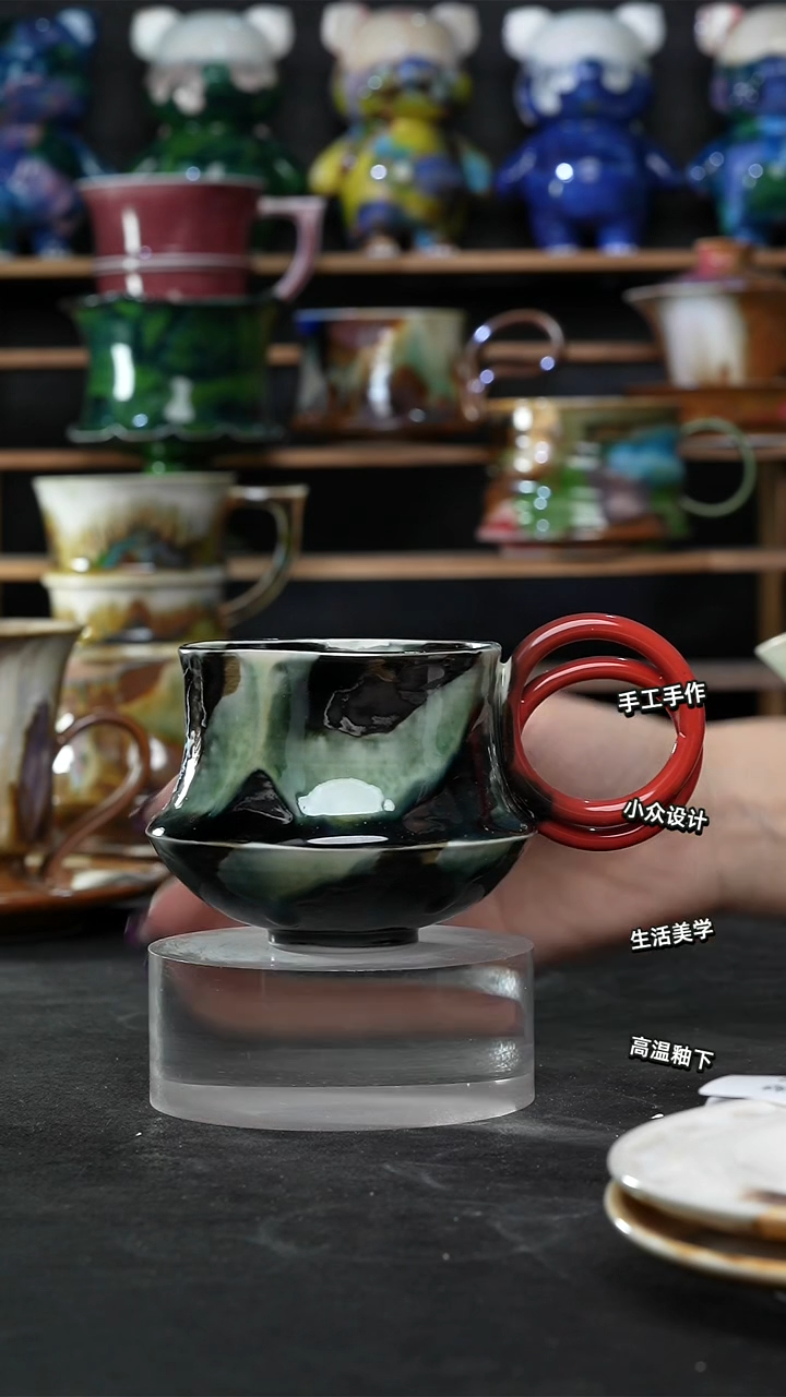 设计师款景德镇森涩手创陶瓷（食品级）821