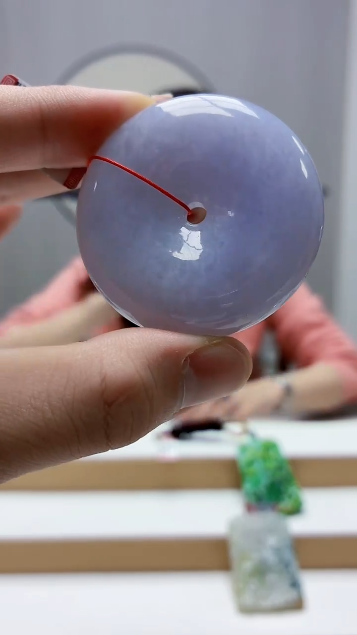 未镶嵌定制翡翠4852bb-毛货挂件71