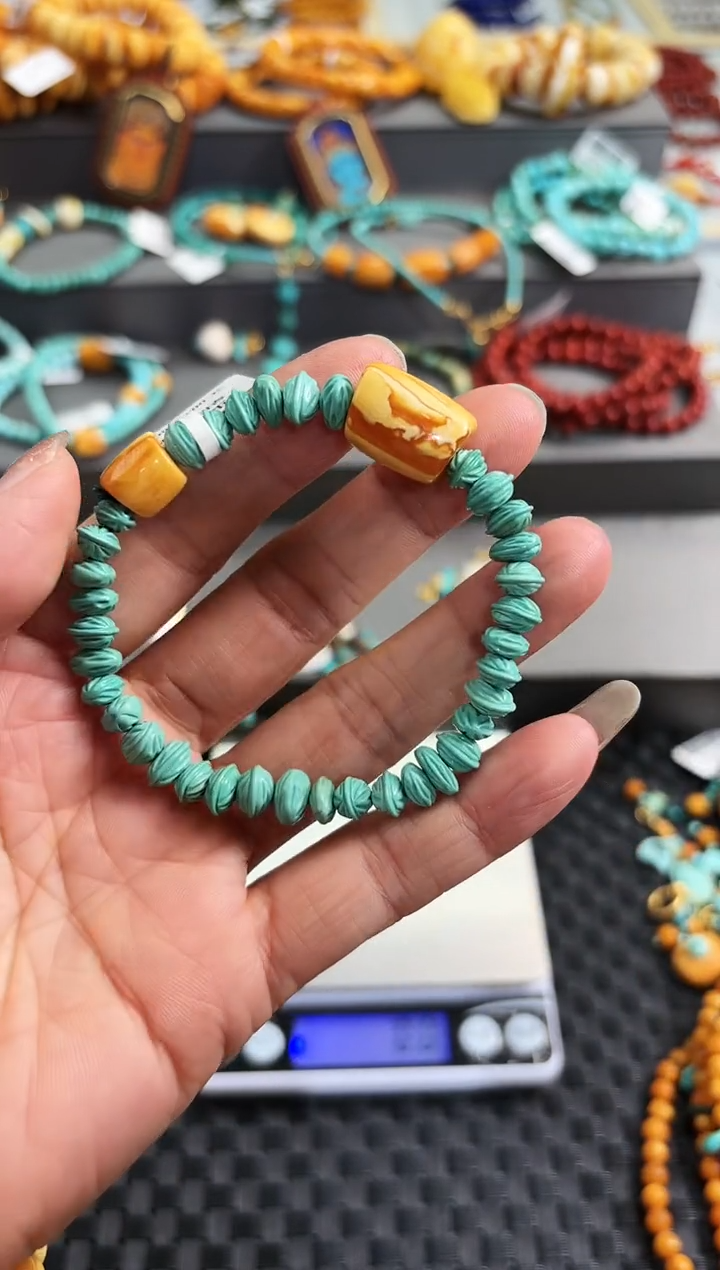 【闪购商品】绿松石手串未镶嵌手串