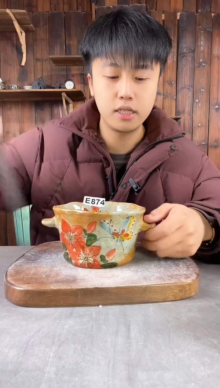 【闪购商品】碗874，手工手绘，超值陶瓷！