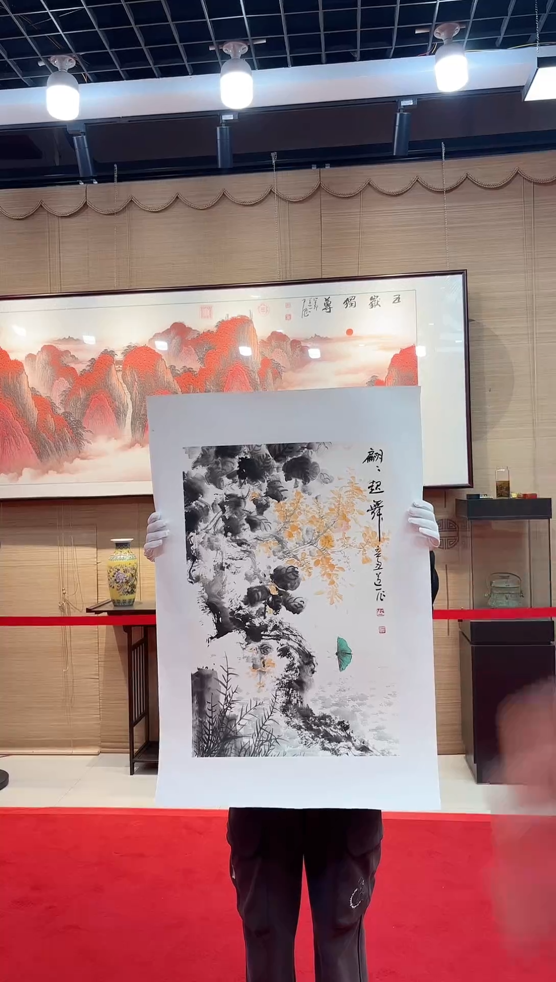 【闪购商品】国画国画道一老师手绘作品D1