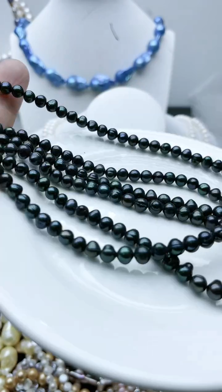 【闪购商品】淡水珍珠颈饰钛钢1