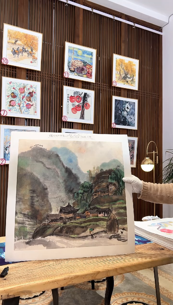 版画版画耿玉琨名章限量版画S