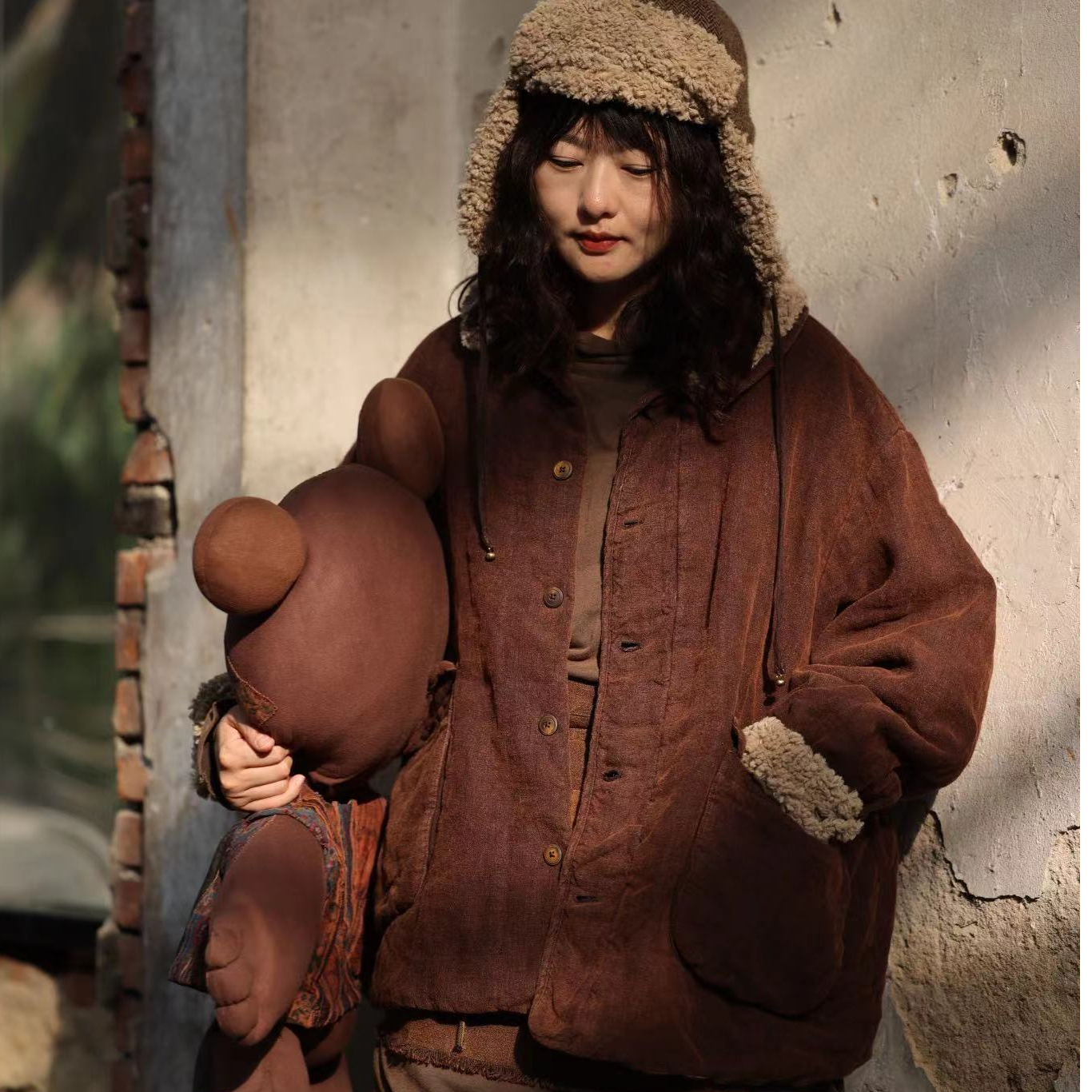 衣路秋冬加厚夹棉保暖棉衣27199