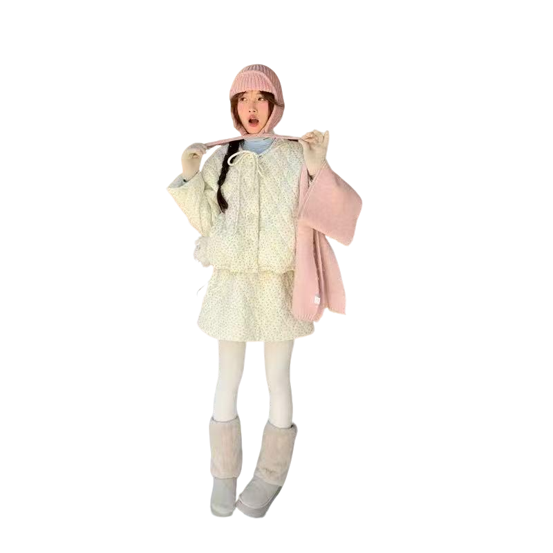 G上衣52裙长41    775【故事小茶】套装裙