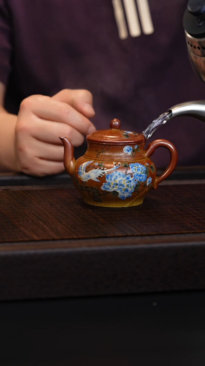 茶壶紫砂宜兴紫砂壶yjy2538