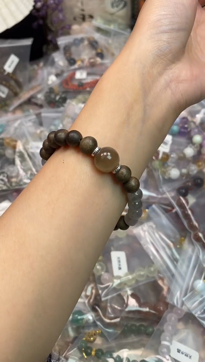 未镶嵌手链月光石238