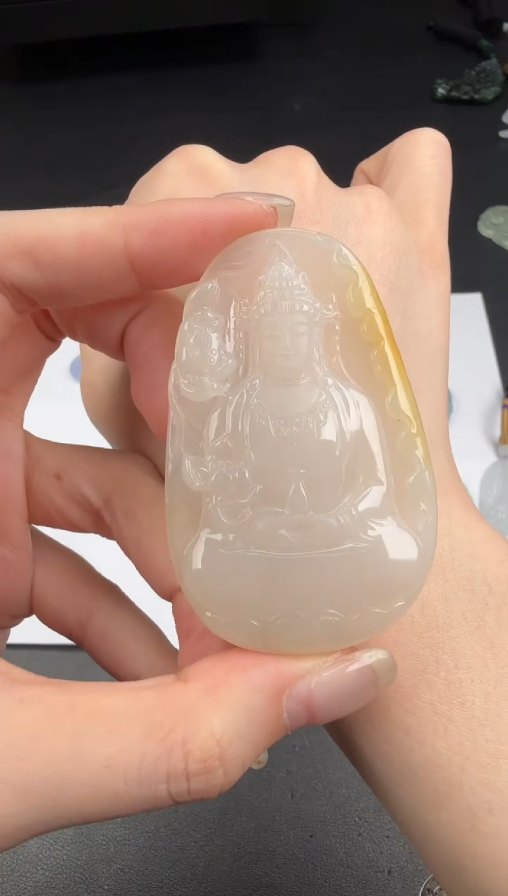 吊坠(不含链)未镶嵌翡翠翡翠饰品-247