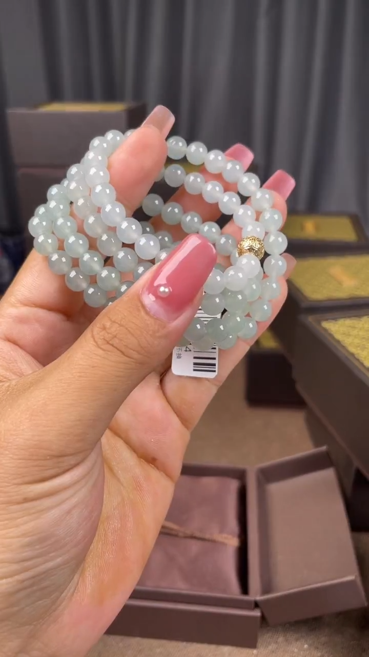 颈饰未镶嵌翡翠项链