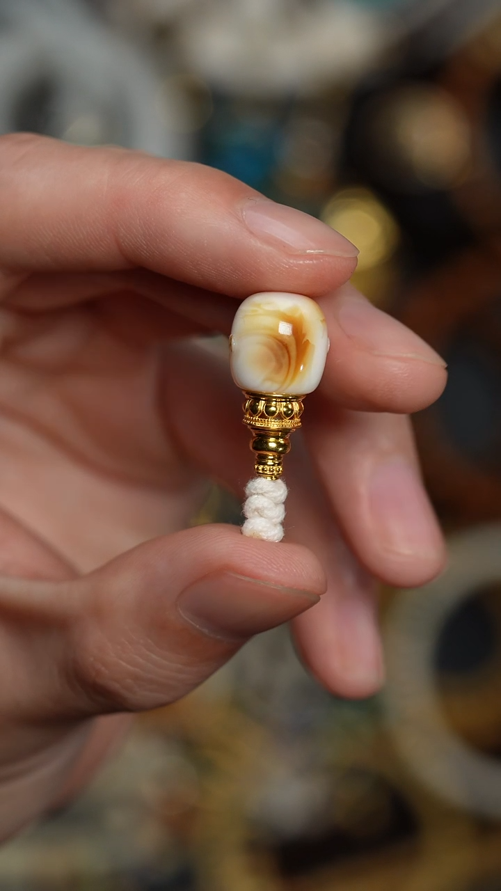 裸石蜜蜡未镶嵌蜜蜡三通4