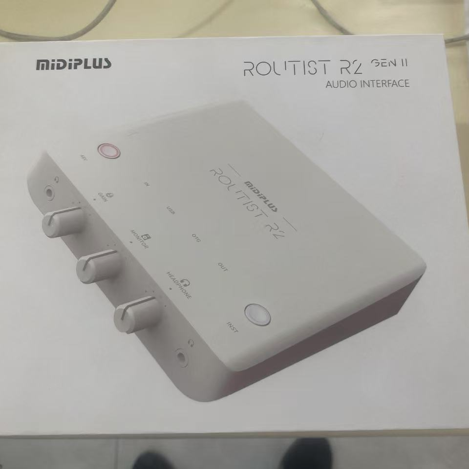 准新品 MiDiPLUS 99新midiplus R2  声卡