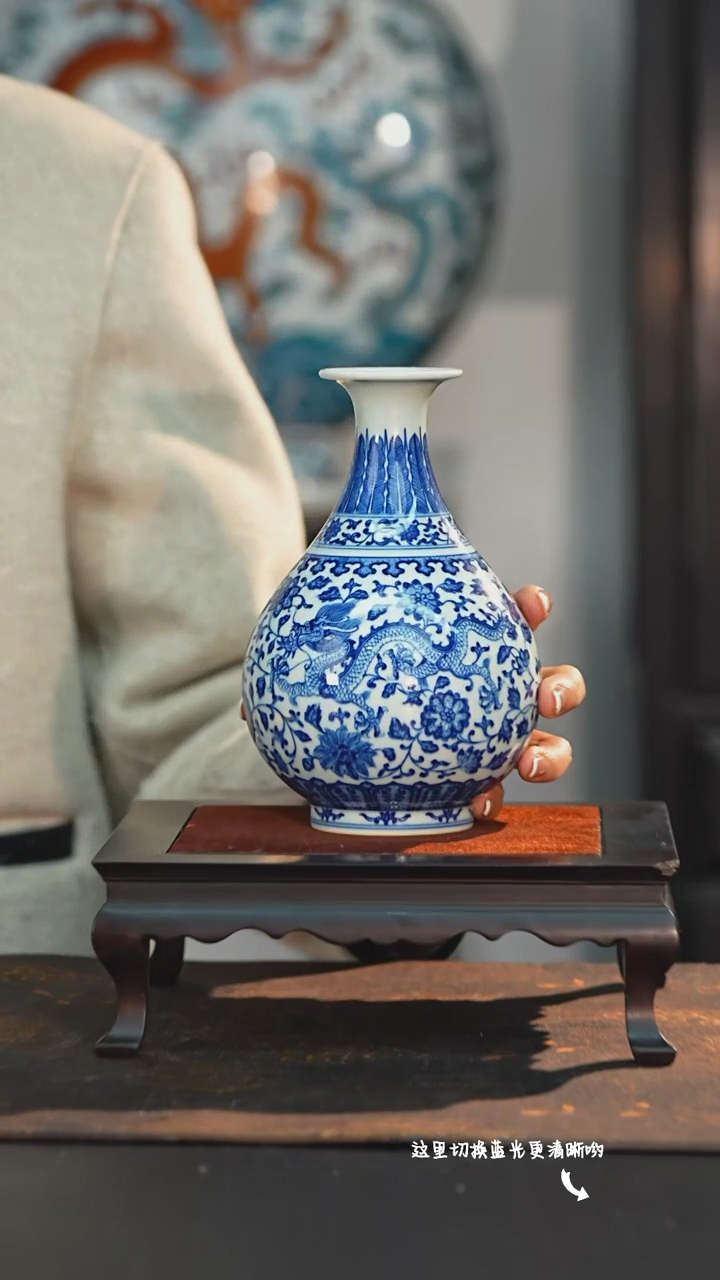 【闪购商品】中国官窑斗彩非遗传承人—涂杏花