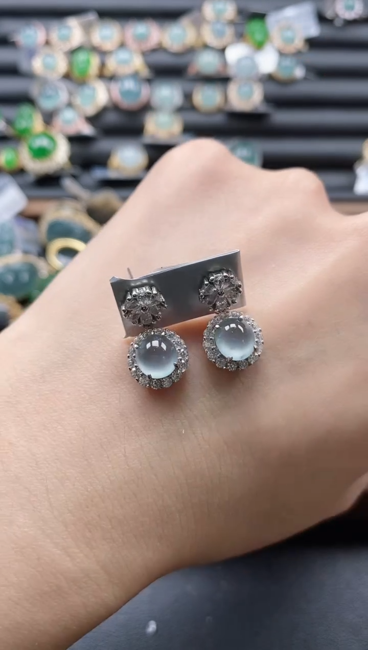 【闪购商品】翡翠戒指银S925镶嵌51151