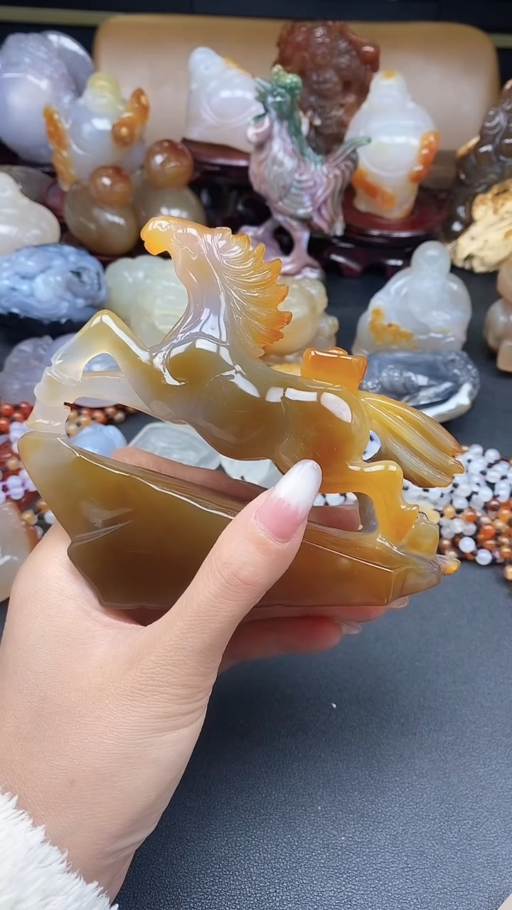 【闪购商品】玛瑙/玉髓颈饰未镶嵌dd