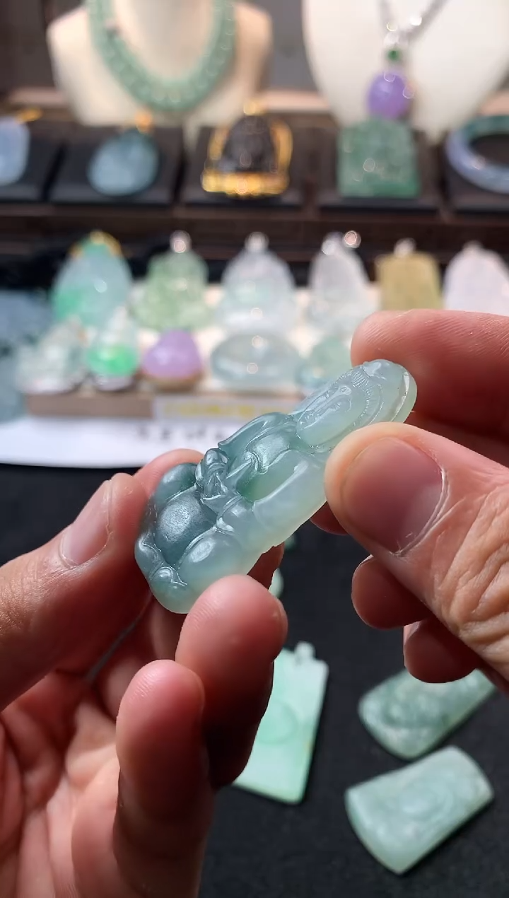 未镶嵌定制翡翠幸**️  5036毛货不退不换