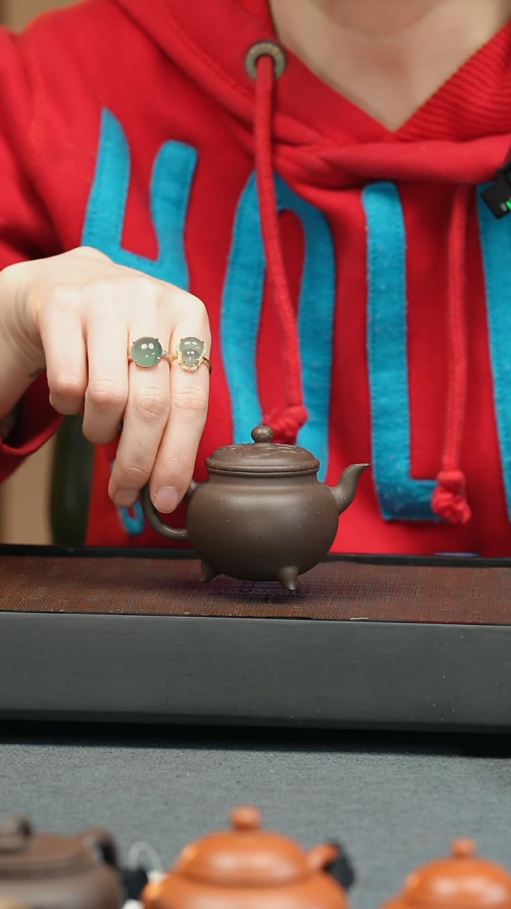 【闪购商品】紫砂茶壶五堂 大彬如意90cc