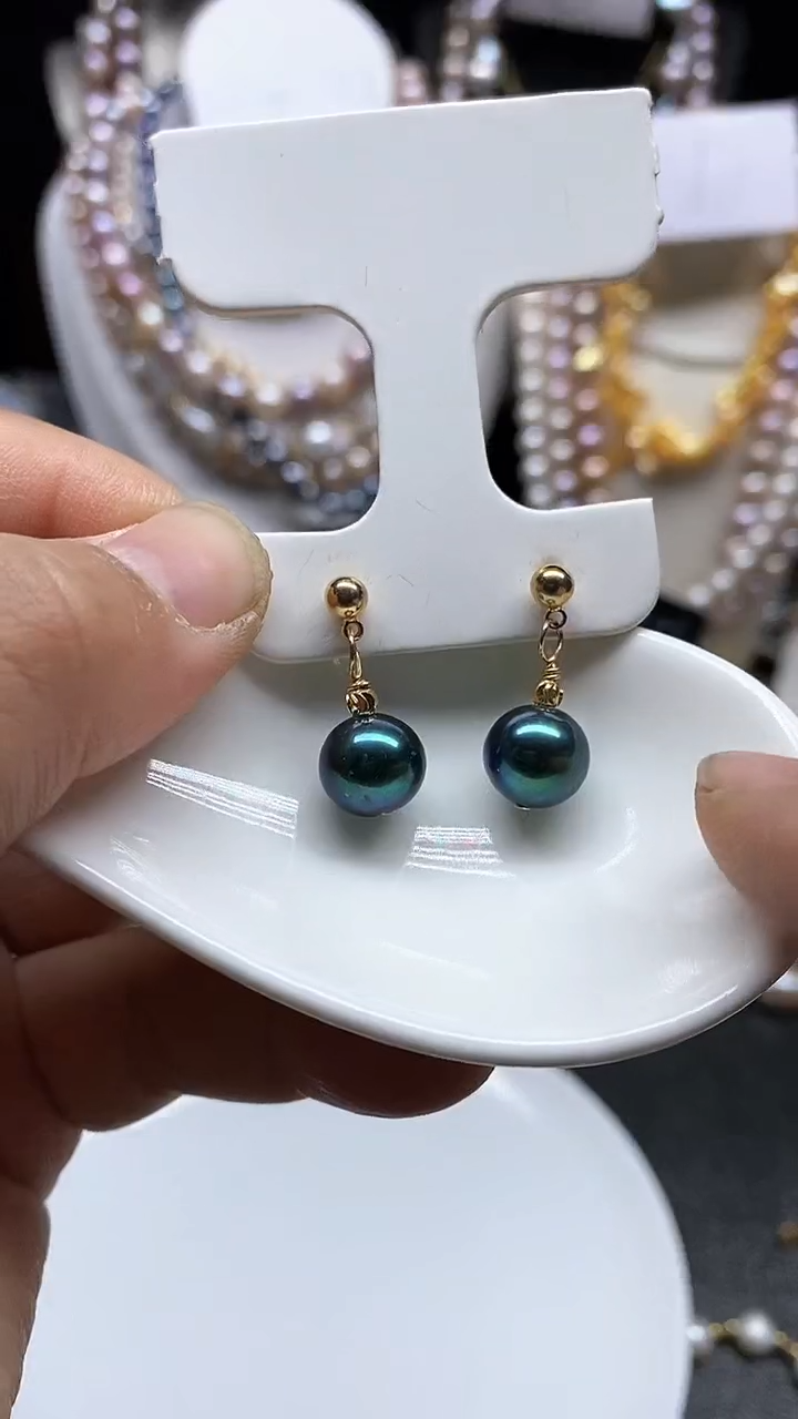 【闪购商品】淡水珍珠耳饰未镶嵌多人