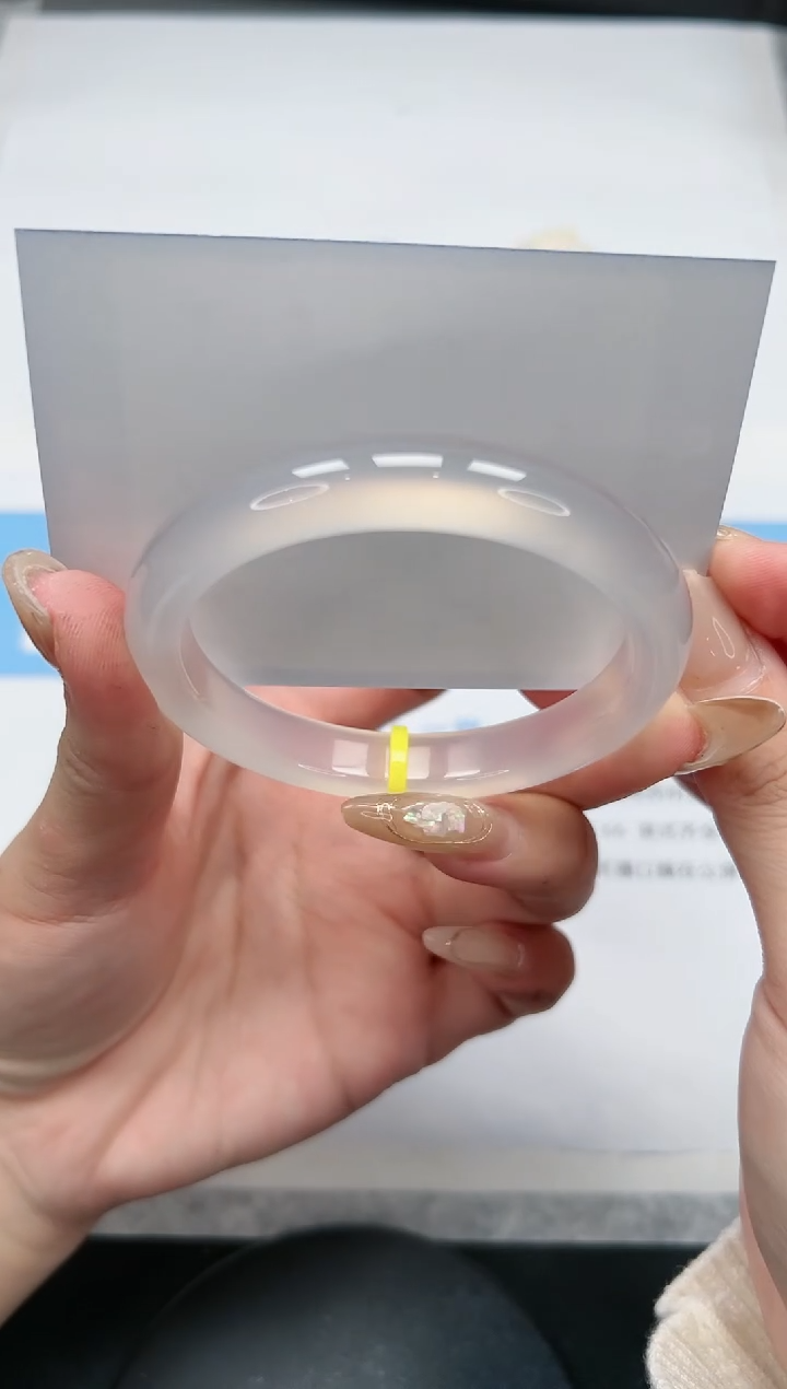 【闪购商品】玛瑙/玉髓手镯未镶嵌257/白冰荔枝57