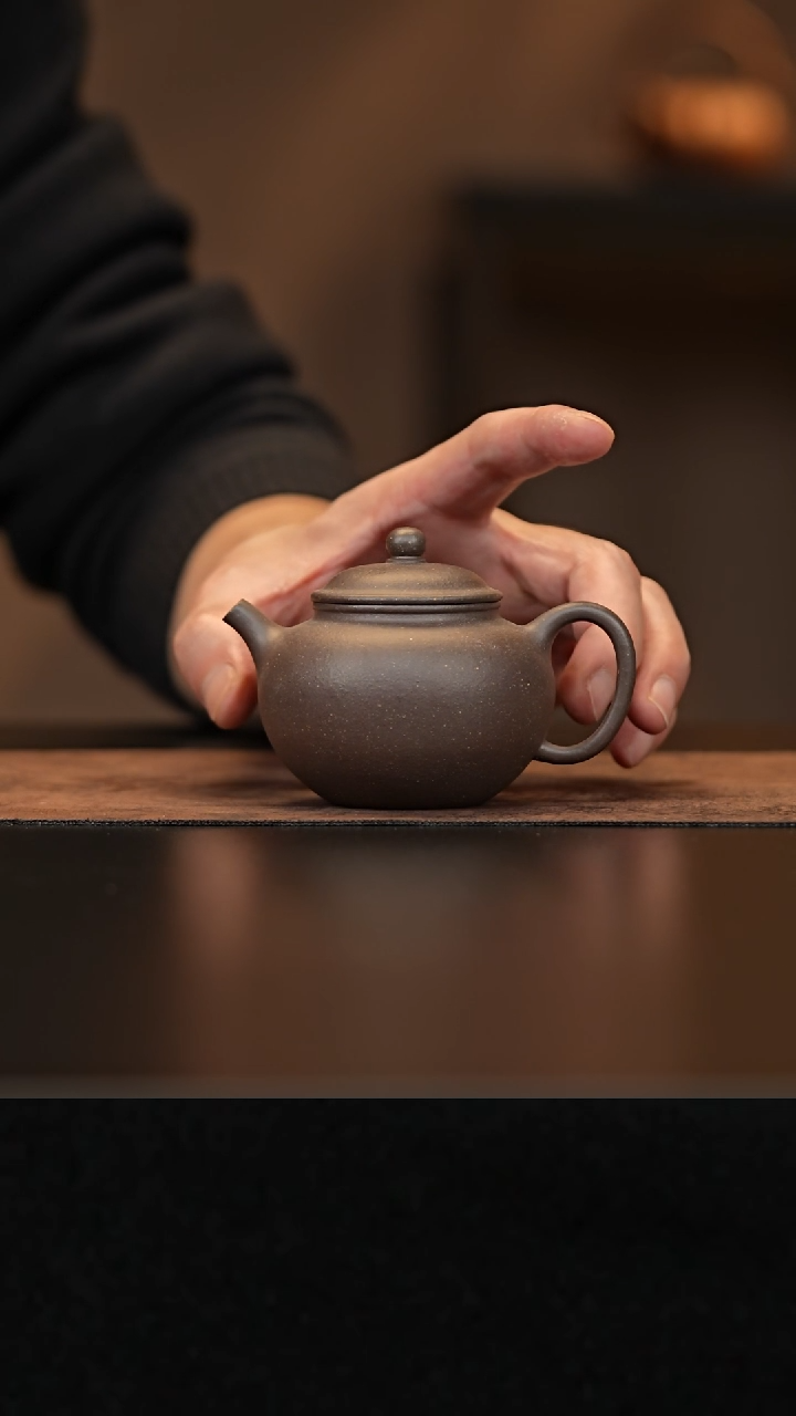 【闪购商品】紫砂茶壶允字款zzb  天青  贡珠