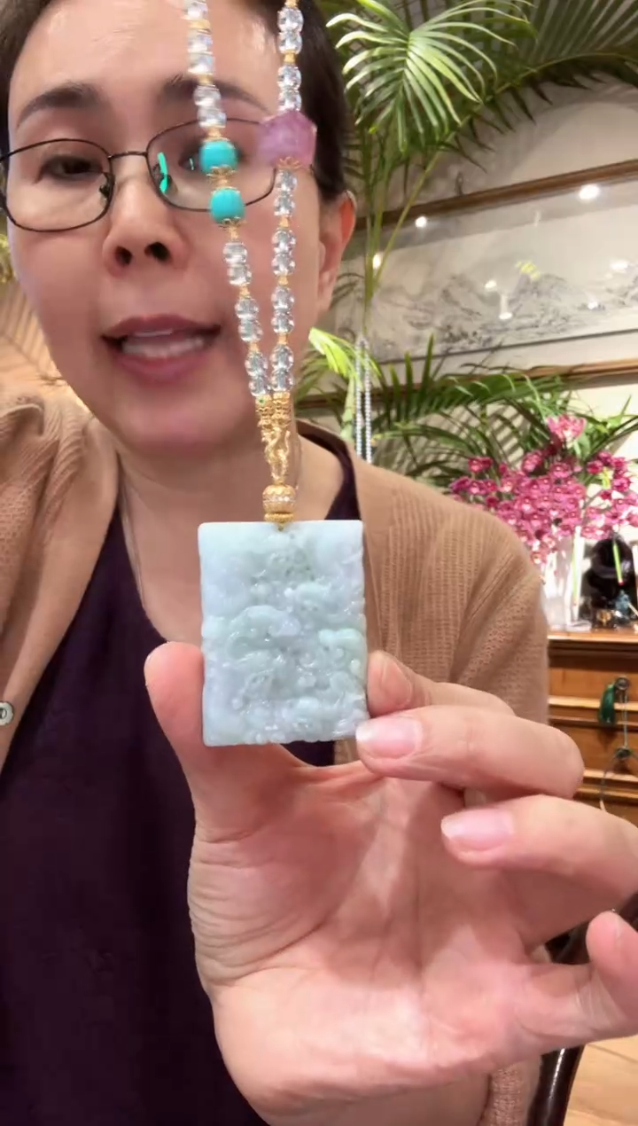 【闪购商品】翡翠颈饰未镶嵌国风