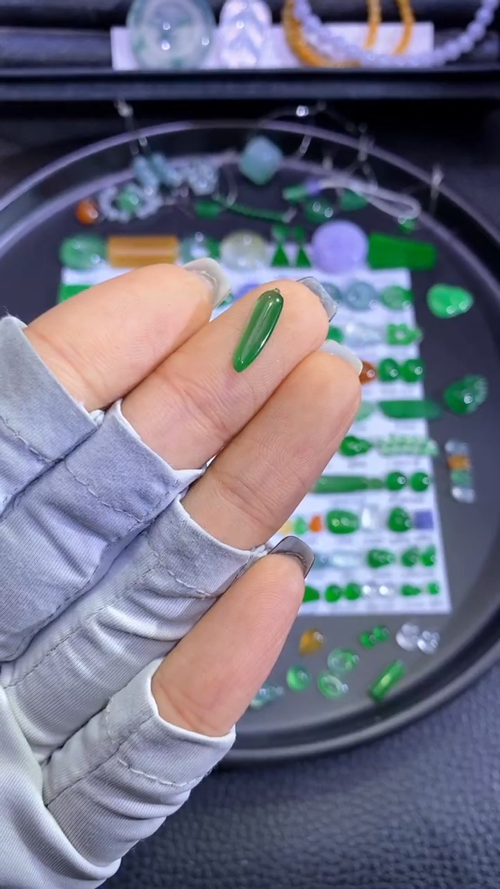 未镶嵌挂件翡翠瓜